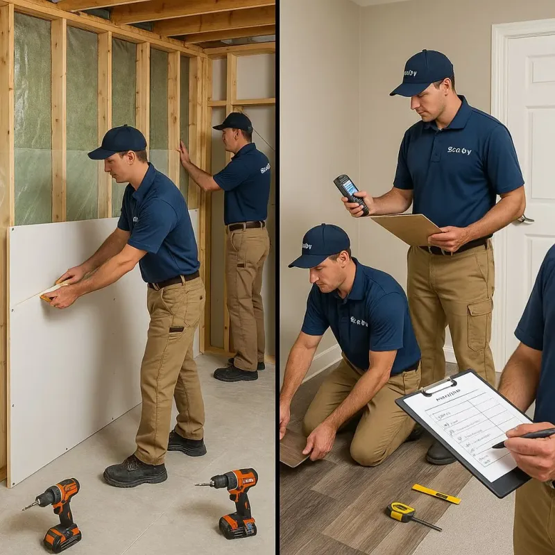 Repairs and Reconstruction process in Seaford, NY